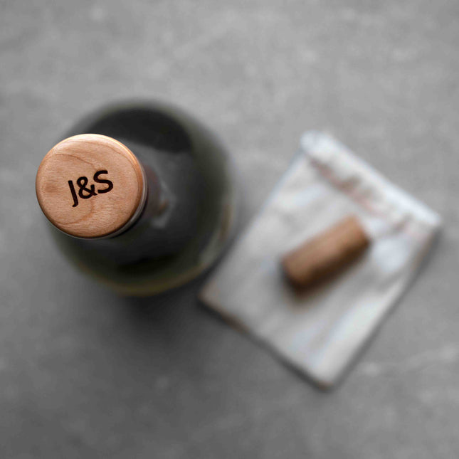 Handmade Wooden Wine Stopper - Autumn Woods Co.