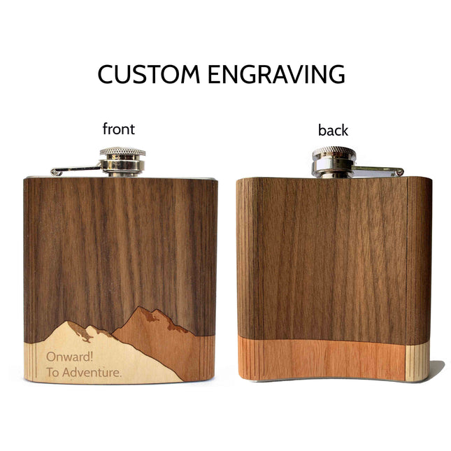 Whiskey Flask - Autumn Woods Co.