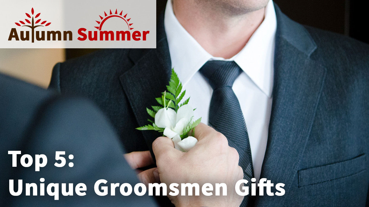 Top 5: Unique Groomsmen Gifts