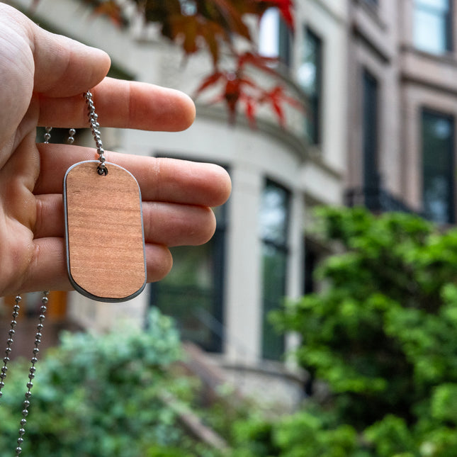 Dog Tags Custom Dog Tag, Autumn Woods Collective, Custom Wooden Gifts