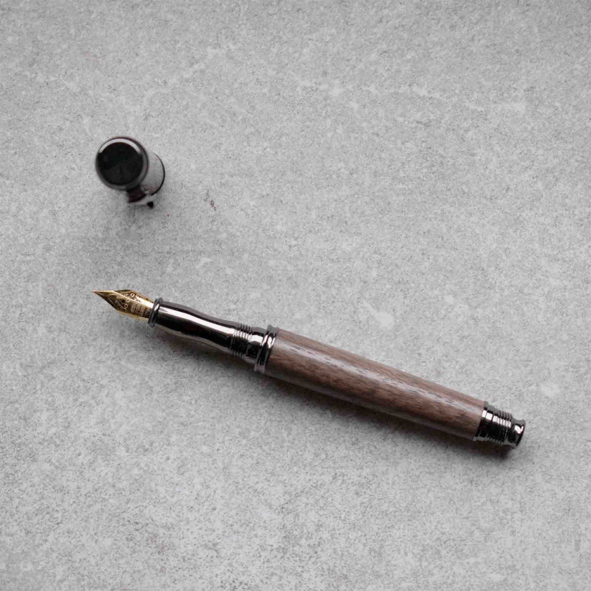 Fountain or Rollerball The Admin, Autumn Woods Collective, Custom Wooden Gifts