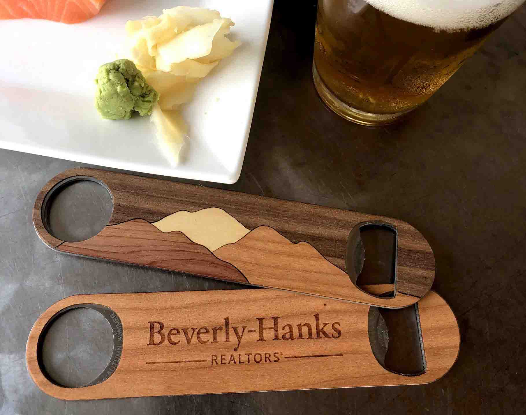 Bottle Opener Custom Bottle Opener, Autumn Woods Collective, Custom Wooden Gifts