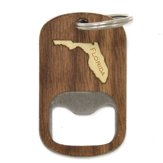 State Keychain Opener - Autumn Woods Co.