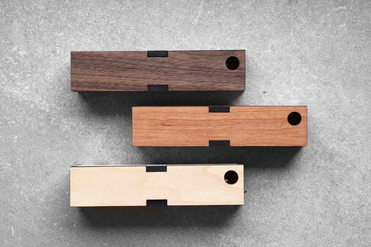 Pen Box Handcrafted Wooden Pen Box, Autumn Woods Collective, Custom Wooden Gifts