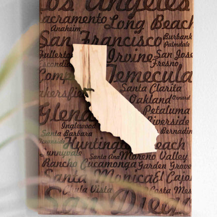 Your State Wooden Wall Art - Autumn Woods Co.