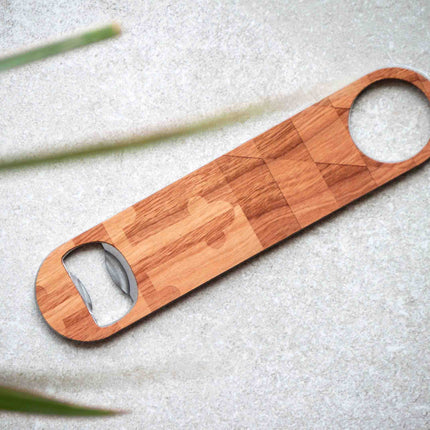 Maryland Flag Wood Bottle Opener - Autumn Woods Co.