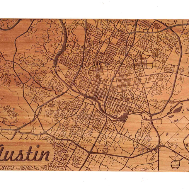 City Map Wall Art - Autumn Woods Co.