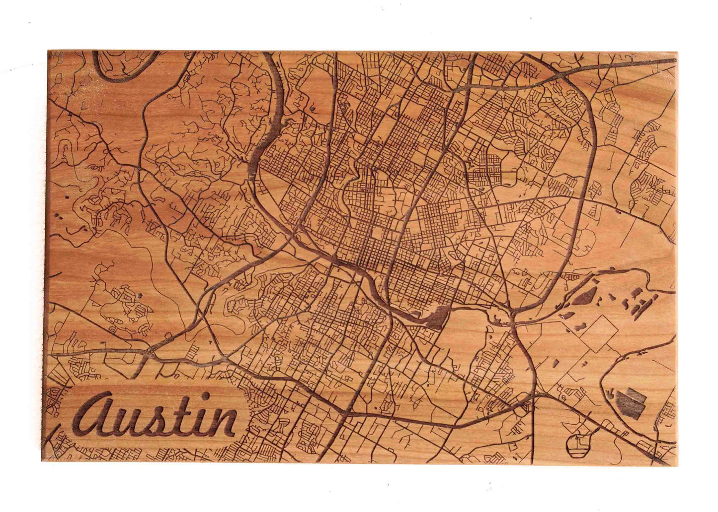 City Map Wall Art - Autumn Woods Co.