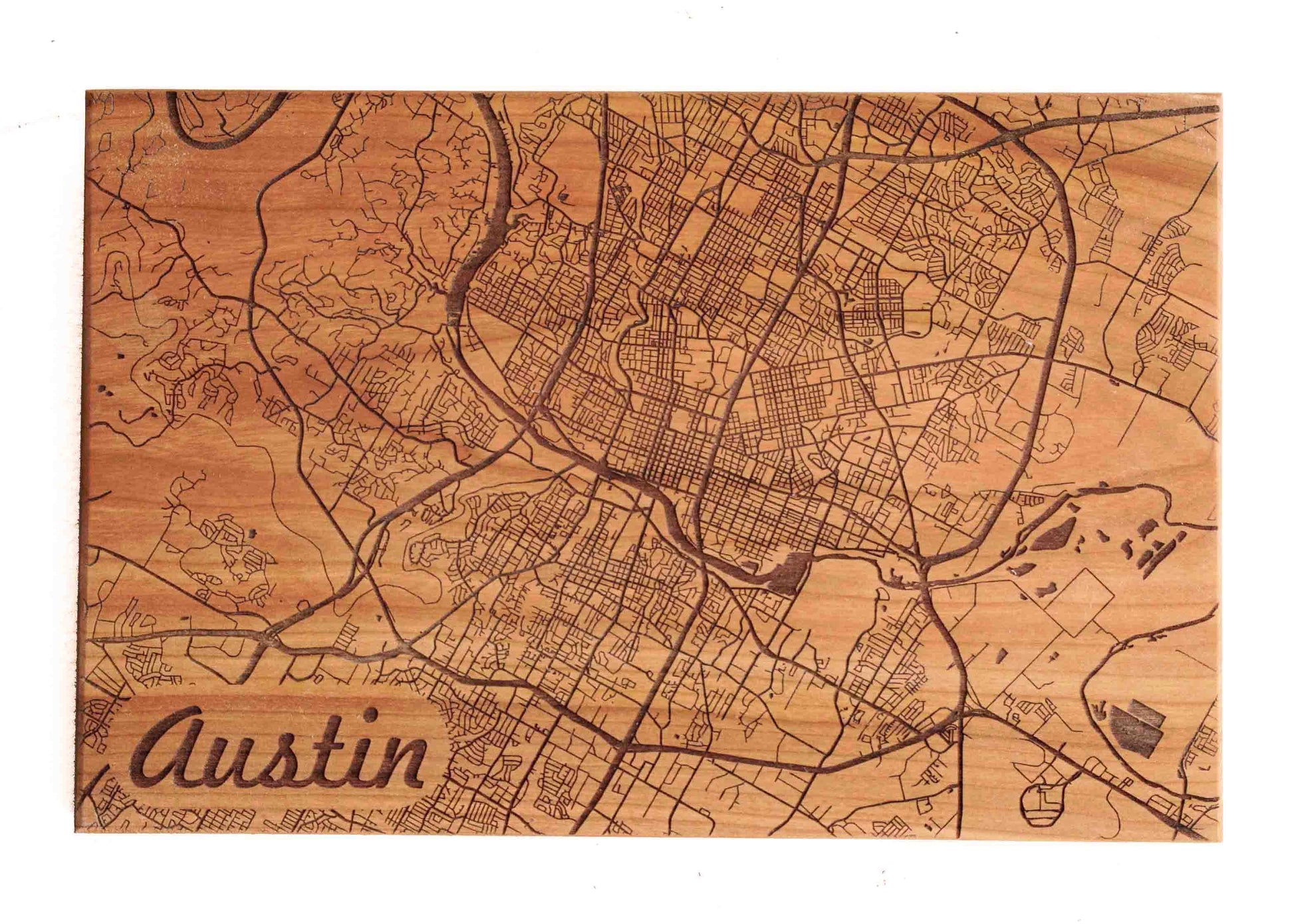 City Map Wall Art - Autumn Woods Co.