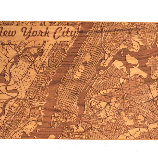 City Map Wall Art - Autumn Woods Co.