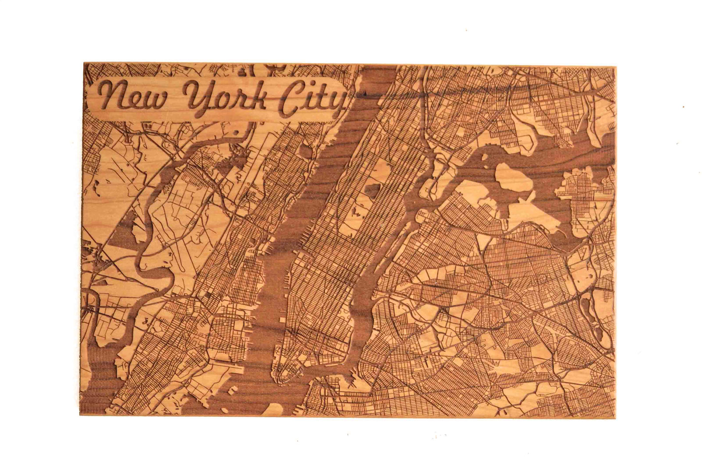 City Map Wall Art - Autumn Woods Co.