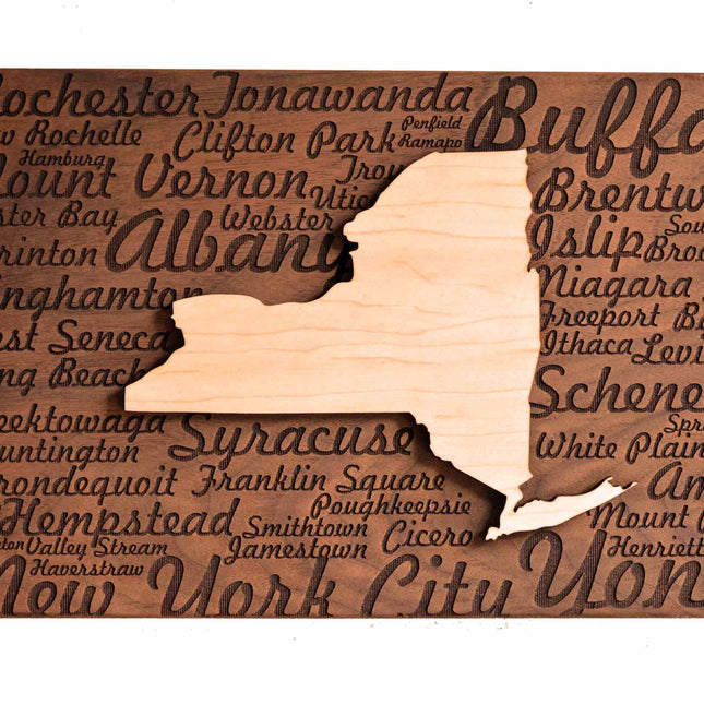 Your State Wooden Wall Art - Autumn Woods Co.