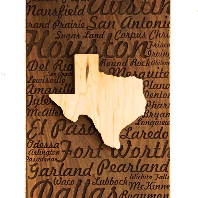 Your State Wooden Wall Art - Autumn Woods Co.