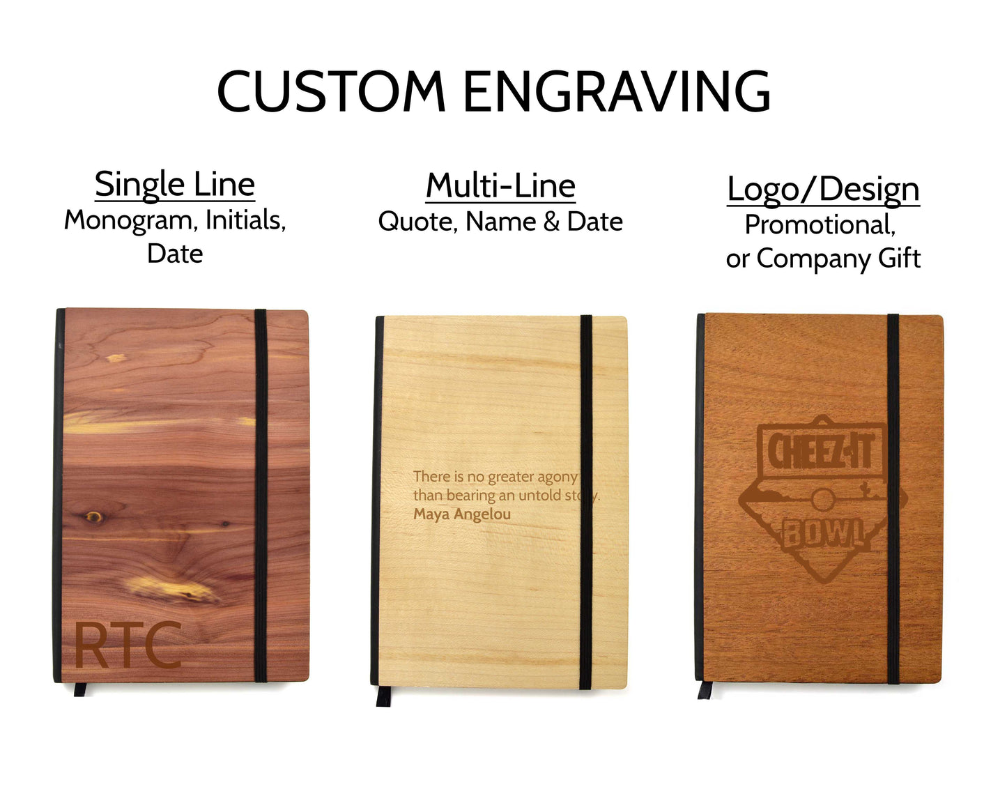 Wooden Notebook - Autumn Woods Co.