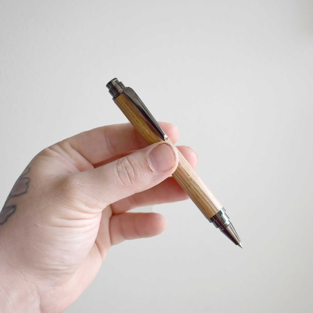 Fountain or Rollerball Handcrafted Equinox Rollerball Pen, Autumn Woods Collective, Custom Wooden Gifts