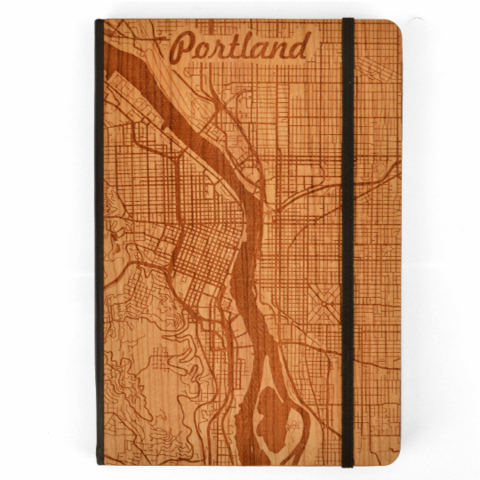 City Map Notebook - Autumn Woods Co.