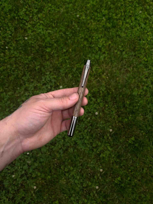 Fountain or Rollerball Handcrafted Equinox Rollerball Pen, Autumn Woods Collective, Custom Wooden Gifts